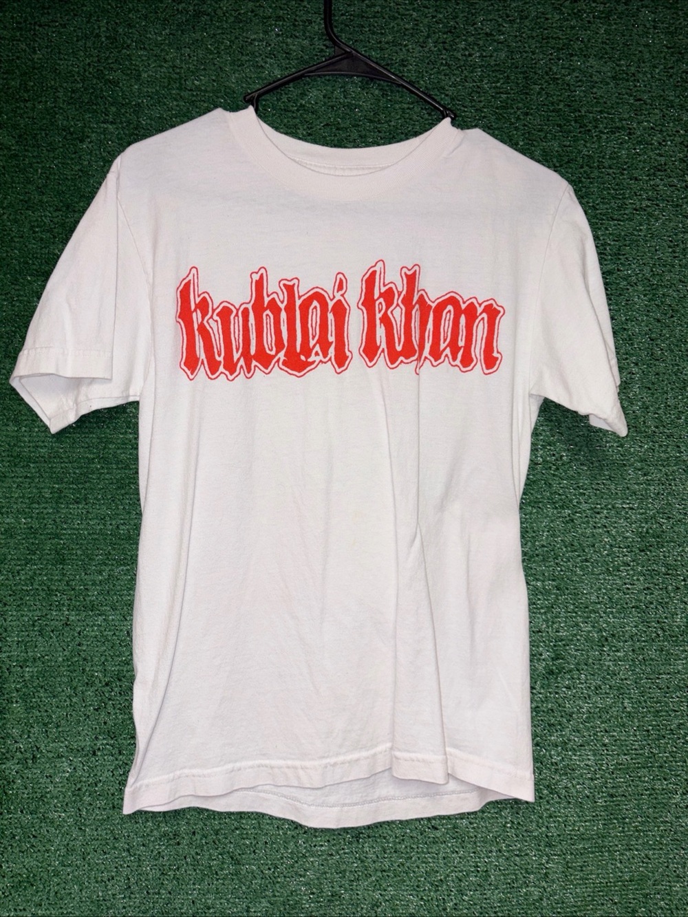 Kublai Khan White Summer 2018 Shirt S Hardcore Metalcore TX